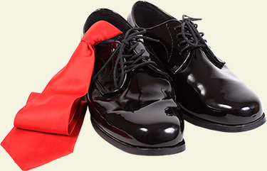 how to clean shiny leather shoes